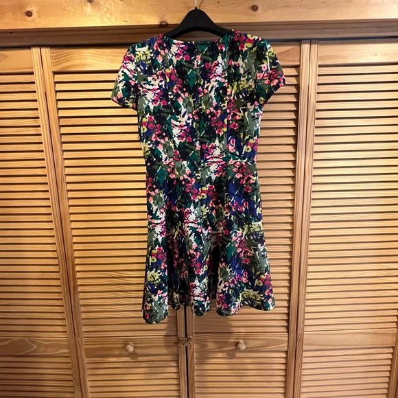 Jcrew multicolor floral dress size 4 - Picture 5 of 5